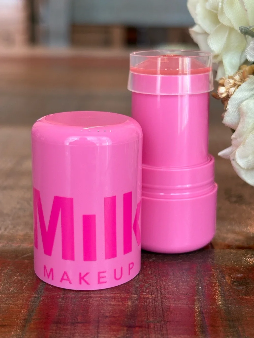 NEW Milk Makeup COOLING WATER Jelly Tint in FRESH {Soft Pink} Blush & Lip Stain!